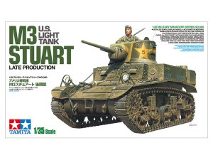 TAMIYA 35360 - 1:35 U.S. Light Tank M3 Stuart Late Production