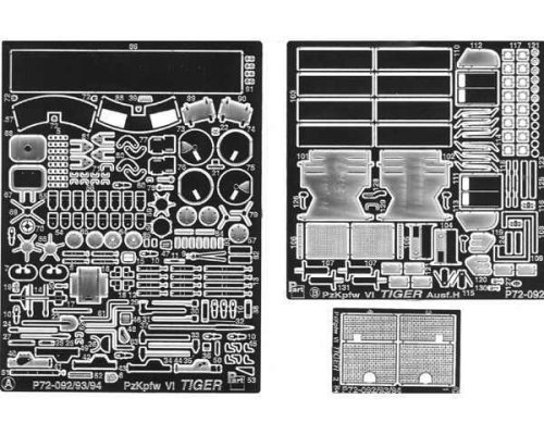 Go to product PART P72092 - 1:72 Pz.Kpfw.VI Tiger Ausf.H