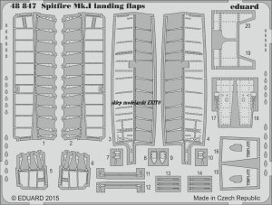 EDUARD 48847 - 1:48 Spitfire Mk.I landing flaps