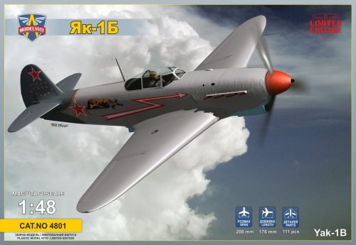 Go to product MODELSVIT 4801 - 1:48 Yakovlev Yak-1B