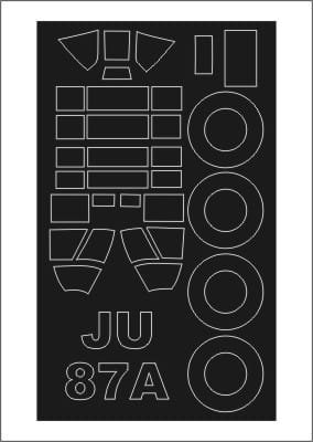 Go to product MONTEX SM72142 - 1:72 Junkers Ju-87 A