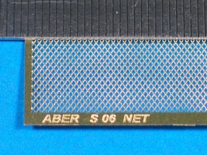 ABER S06  - Net 1,2 x 0,8 mm - 75 x 42mm