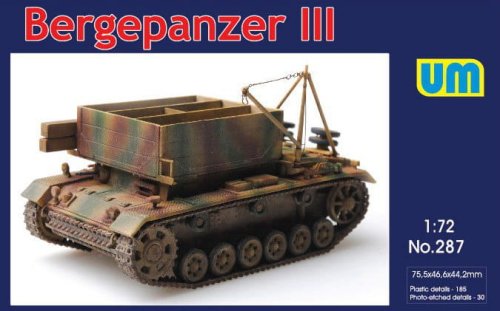 Go to product UNIMODELS 287 - 1:72 Bergepanzer III