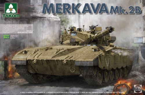 Go to product TAKOM 2080 - 1:35 Merkava Mk.2b Israeli Main Battle Tank