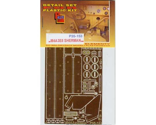 Go to product PART P35153 - 1:35 M4A3E8 Sherman