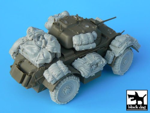 Go to product BLACK DOG T35006 - 1:35 Staghound big accessories set