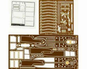 PART S48121 - 1:48 SM-79 exterior parts