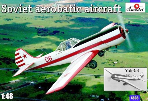Go to product AMODEL 4808 - 1:48 Yakovlev Yak-53