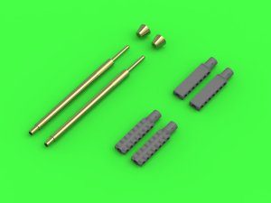 MASTER AM-72-135 - 1:72 gun barrels for German gun MK 103 30mm, Do-335, Hs-129