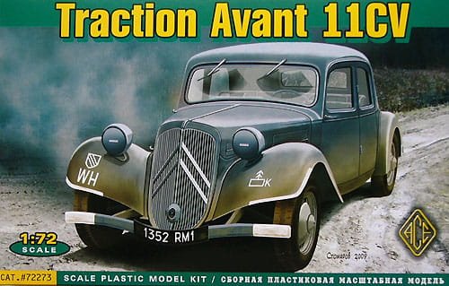 Go to product ACE 72273 - 1:72 Staff Car Traction Avant 11CV