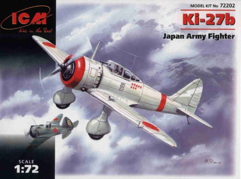 Go to product ICM 72202 - 1:72 Ki-27b, Japan Army Fighter
