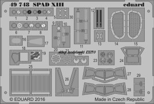 EDUARD 49748 - 1:48 SPAD XIII
