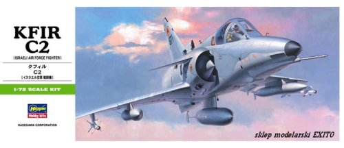 Go to product HASEGAWA B07 - 1:72 Kfir C2
