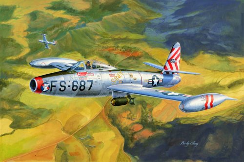 Go to product HOBBY BOSS 83207 - 1:32 F-84E Thunderjet