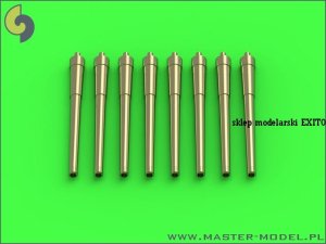 MASTER SM-700-041 - 1:700 Barrels for American cannons 16in/45 40,6 cm Mark 1 with blast bags Colorado, Maryland