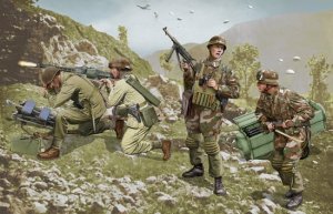 DRAGON 6743 - 1:35 German Brandenburg Troops - Leros 1943