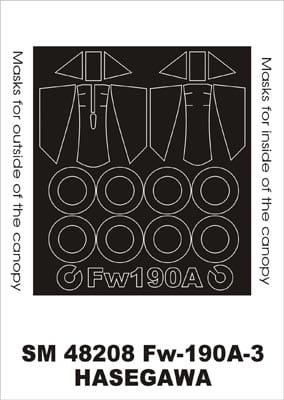Go to product MONTEX SM48208 - 1:48 Focke Wulf Fw-190 A-3