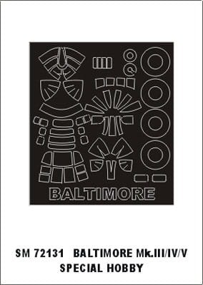 Go to product MONTEX SM72131 - 1:72 Martin Baltimore Mk.III/IV/V