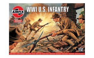 AIRFIX 00729V - 1:76 WWI U.S. Infantry - Airfix Vintage Classics