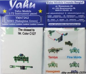 YAHU YMA7262 - 1:72 A6M2 ( Nakajima Green ) - Instrument Panel
