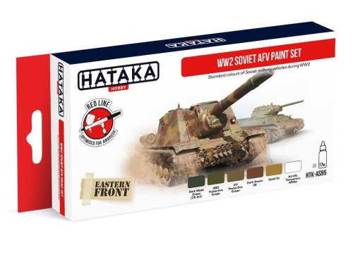 Go to product HATAKA AS95 - WW2 Soviet AFV paint set