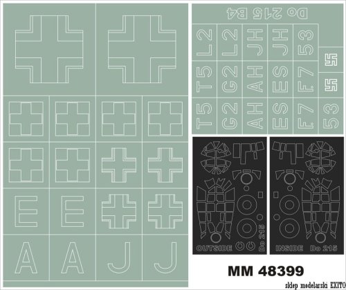 Go to product MONTEX MM48399 - 1:48 Dornier Do 215B-4