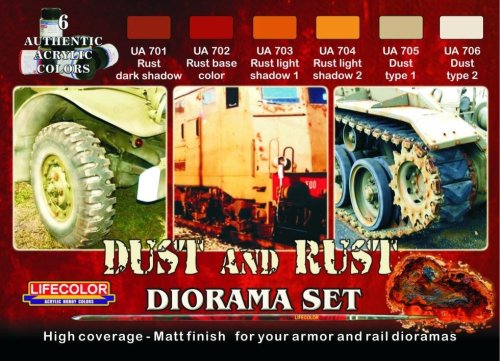 Go to product LIFECOLOR CS 10 - Dust and Rust