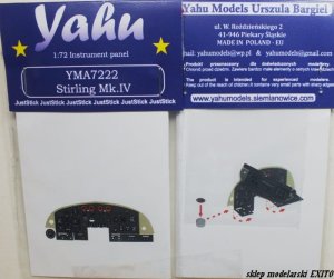 YAHU YMA7222 - 1:72 Stirling Mk.IV - Instrument Panel