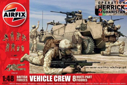 Go to product AIRFIX 03702 - 1:48 British Forces Vehicle Crew - Afghanistan