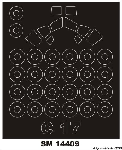 Go to product MONTEX SM14409 - 1:144 C-17 Globemaster