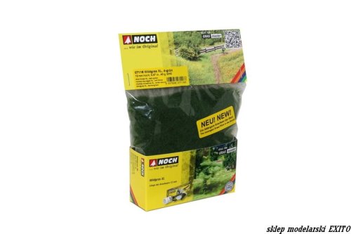Go to product NOCH 07116 - Wild Grass XL Dark Green 40 g ( 12 mm )