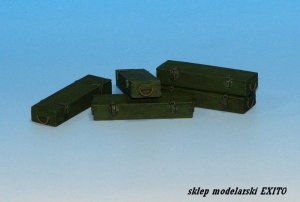 EUREKA XXL E-013 - 1:35 Wooden ammo crates for 7.5 cm Kw.K.42 - Panther/Jagdpanzer IV