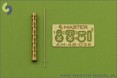 Go to product MASTER AM-48-036 - 1:48 Gun barrel for WWI German Parabellum LMG14