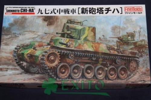 Go to product FINE MOLDS FM21 - 1:35 IJA Type97 Improved Medium Tank New turret Shinhoto Chi-Ha