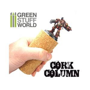 GREEN STUFF 1443 - Cork Column - Uchwyt do malowania figurek