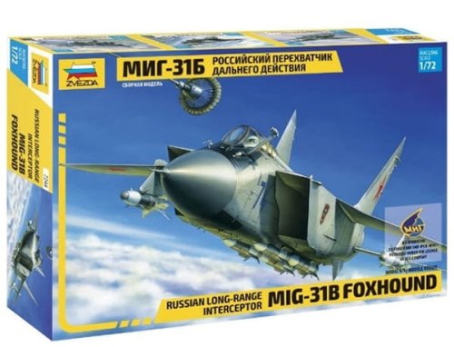 Go to product ZVEZDA 7244 - 1:72 MiG-31B Foxhound