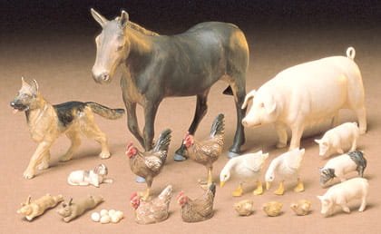 Go to product TAMIYA 35128 - 1:35 Livestock Set