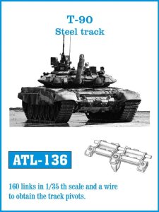 Friulmodel ATL-136 - 1:35 T-90 metal tracks