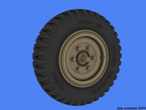 PANZERART 35289 - 1:35 Road wheels for Horch 15 (Commercial)