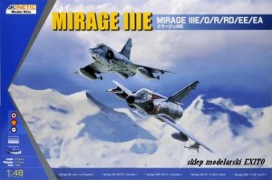 KINETIC 48050 - 1:48 Mirage IIIE ( IIIE/O/R/RD/EE/EA )
