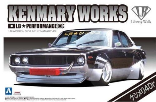 Go to product AOSHIMA 00982 - 1:24LB Works Nissan Skyline Ken & Mary 4Dr
