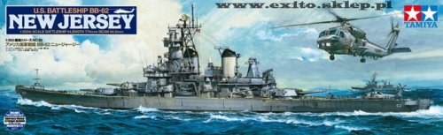 Go to product TAMIYA 78028 - 1:350 New Jersey BB-62 - US Battleship
