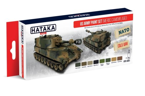 Go to product HATAKA AS51 - US Army MERDC camouflage paint set
