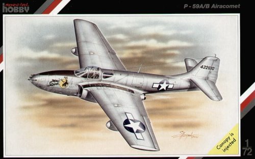 Go to product SPECIAL HOBBY 72058 - 1:72 Bell P59 A/B Airacomet