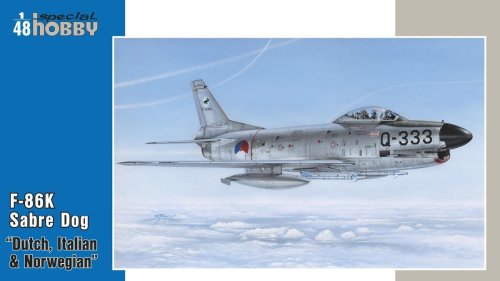 Go to product SPECIAL HOBBY 48123 - 1:48 F-86K Sabre Dog