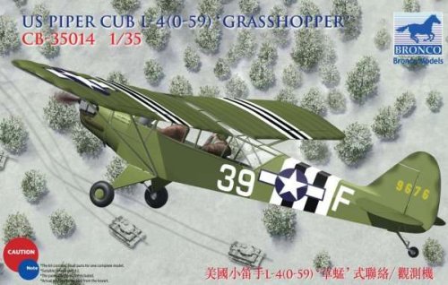 Go to product BRONCO CB 35014 - 1:35 Piper Cub L4 Grasshopper