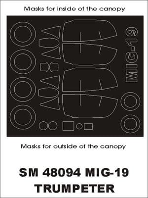 Go to product MONTEX SM48094 - 1:48 MiG-19