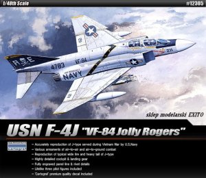 ACADEMY 12305 - 1:48 USN F-4J VF-84 Jolly Rogers