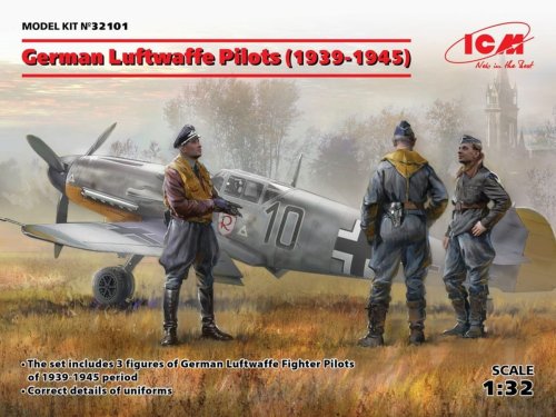 Go to product ICM 32101 - 1:32 German Luftwaffe Pilots (1939-1945)