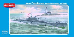 MIKROMIR 350031 - 1:350 Soviet Pravda class submarine (early version)